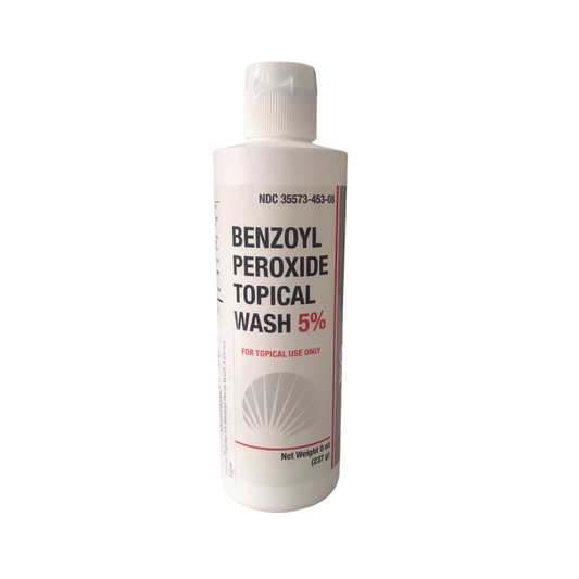 Harris Benzoyl Peroxide Topical Wash 5%, 8 oz. 237g