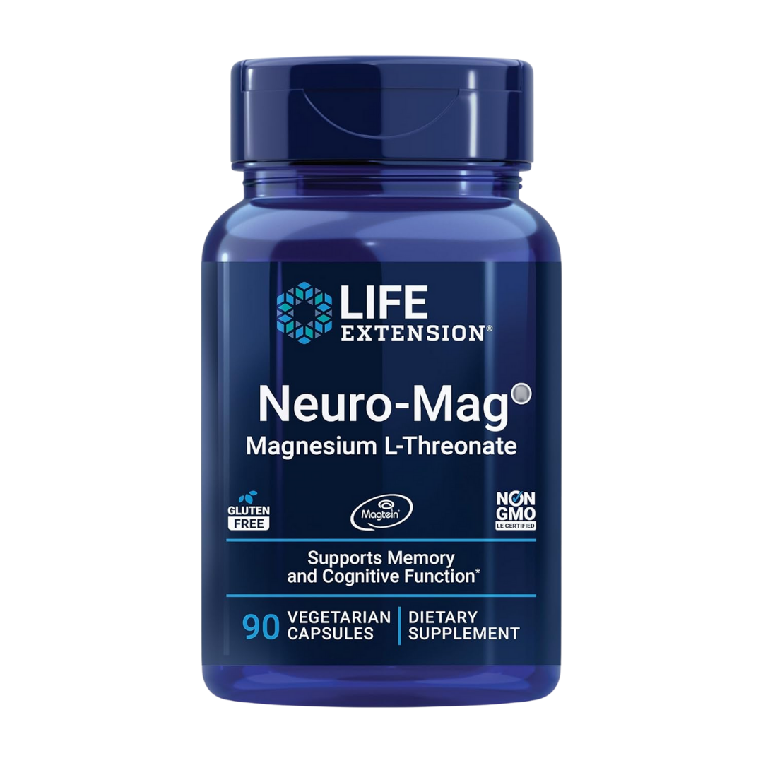 Life Extension Neuro-Mag Magnesium L-Threonate, 90 Capsules