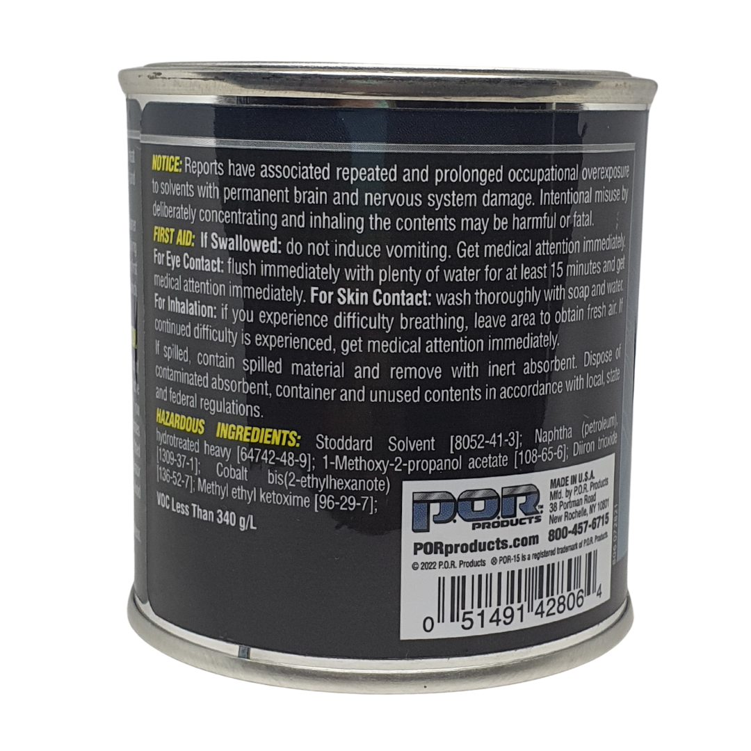 Por15 Caliper Paint Superior Heat Resistant Coating (Red), 8 fl oz/236 mL