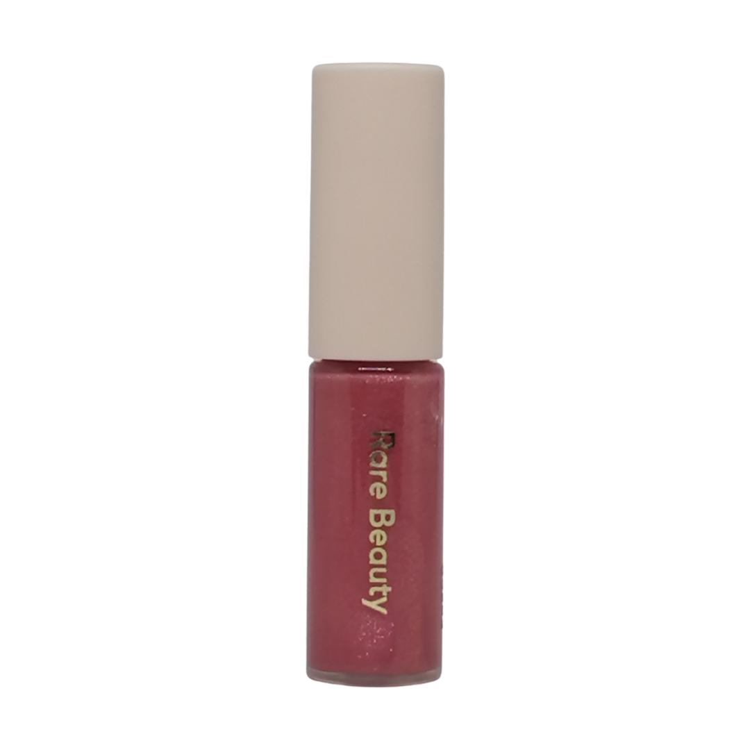 Trial Size Rare Beauty Positive Light Luminizing Lip Gloss Glimmer, 0.047 oz / 1.41 ml