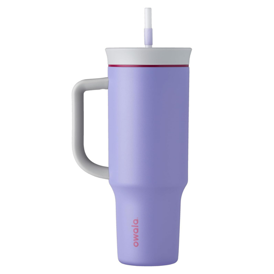 Owala Stainless Steel Triple Layer Insulated Tumbler with Straw, 40 oz.