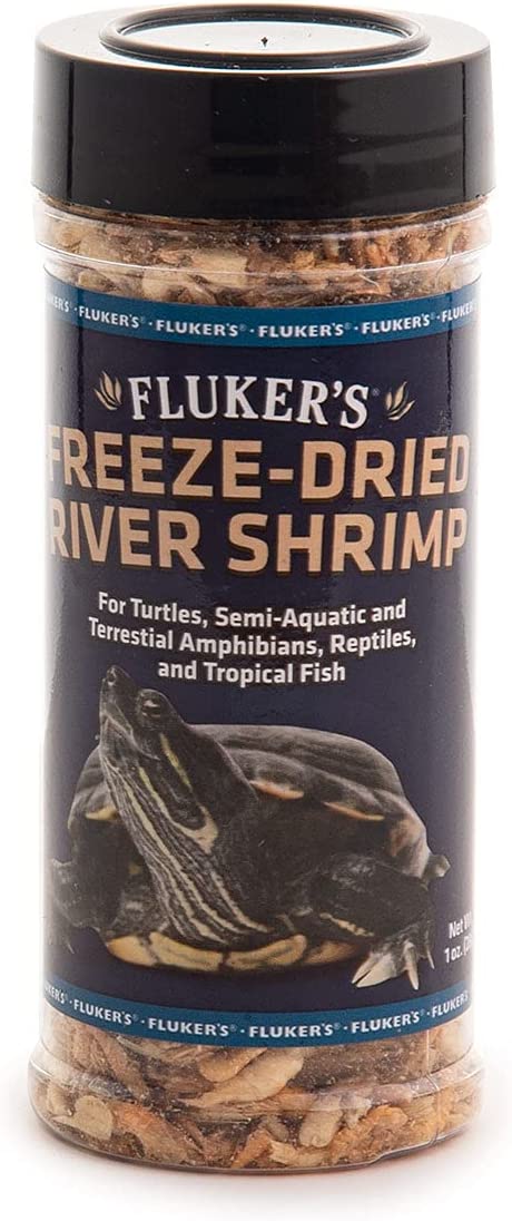 Fluker's Freeze-Dried River Shrimp For Turtles Semi Aquatic And Terrestial Amphibians - 28g