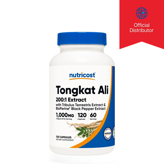 Nutricost Tongkat Ali 200:1 Extract 1000mg, 120 Capsules