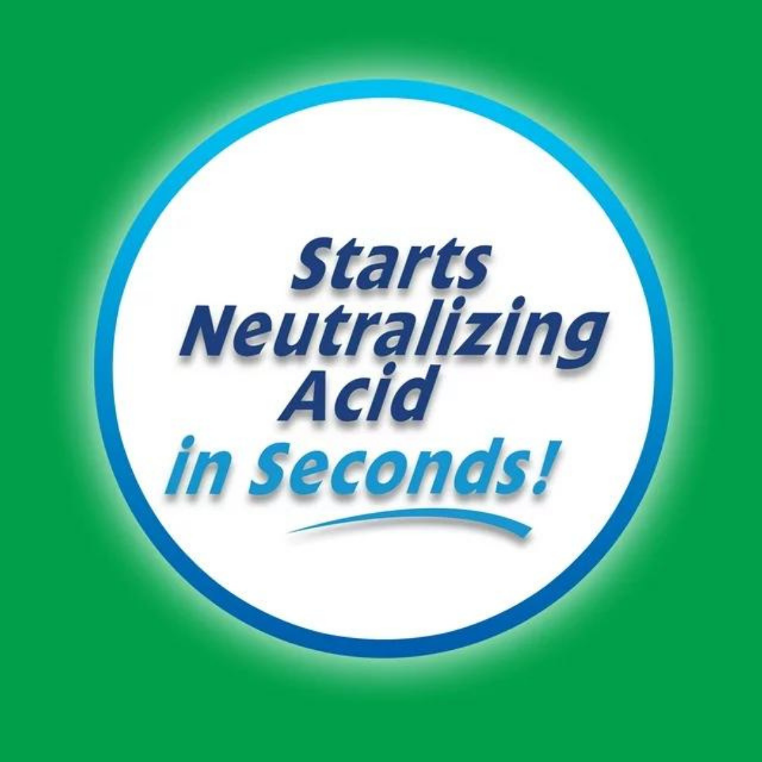 Alka-Seltzer Calcium Carbonate Heartburn Relief Chews Assorted Fruits 120 Chewable Tablets