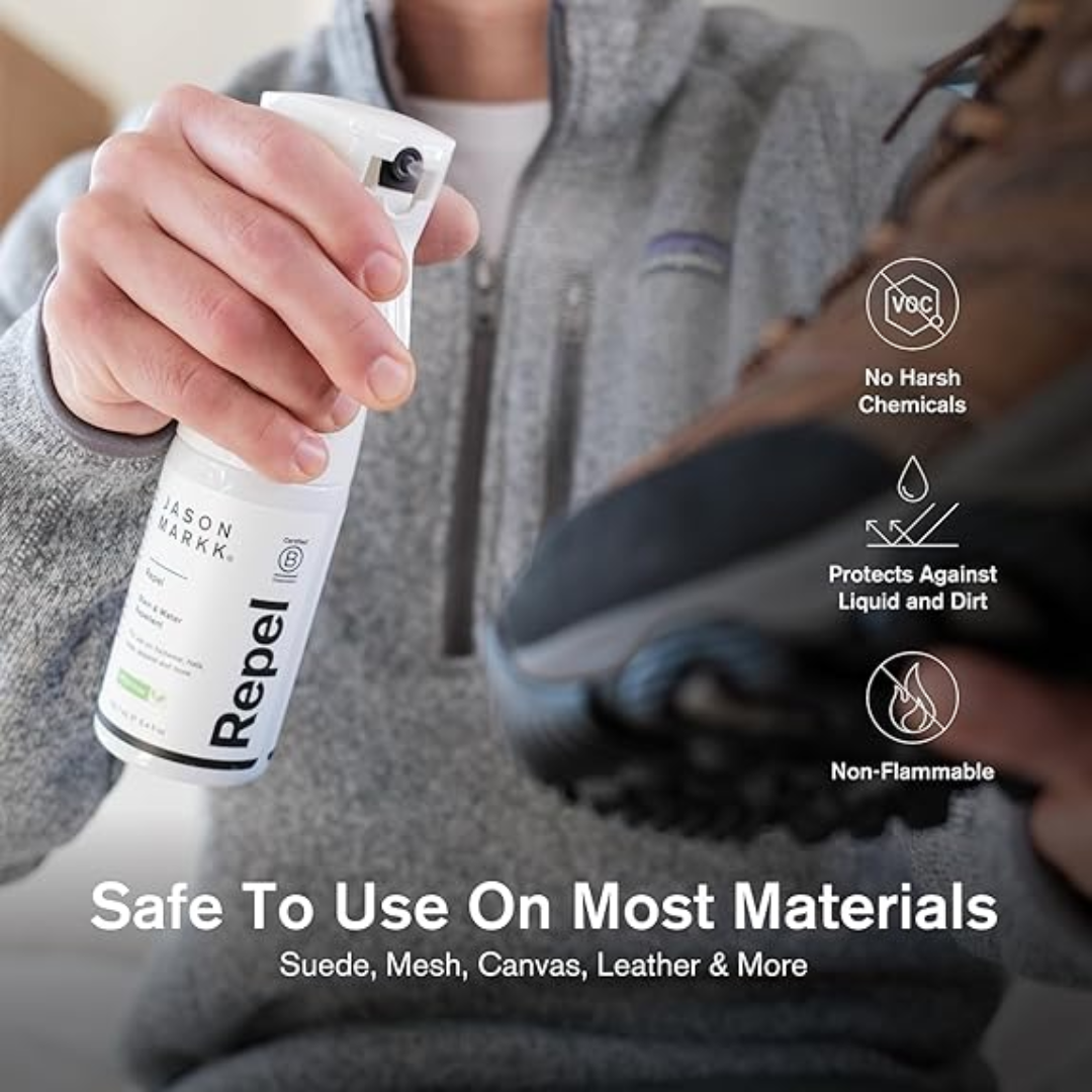 Jason Markk Repel Stain & Water Repellent Spray for Shoes, 159.7 ml / 5.4 oz