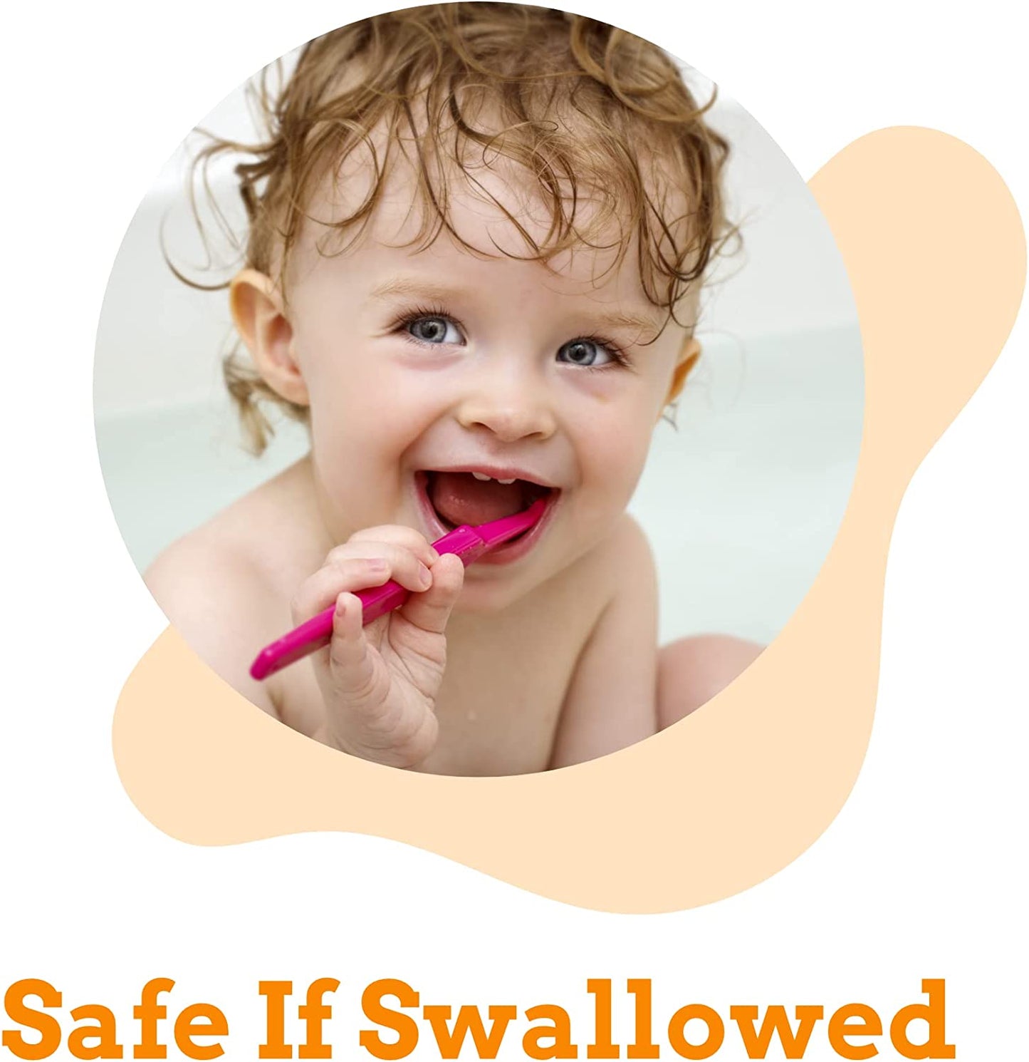 Orajel Kids Elmo Fluoride-Free Training Toothpaste, natural Berry Fruity, 1.5 oz. / 42.5g