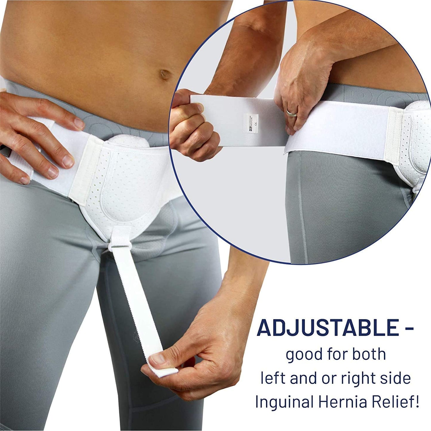 Everyday Medical Inguinal Support Belt for Men, L/XL, 1 Count