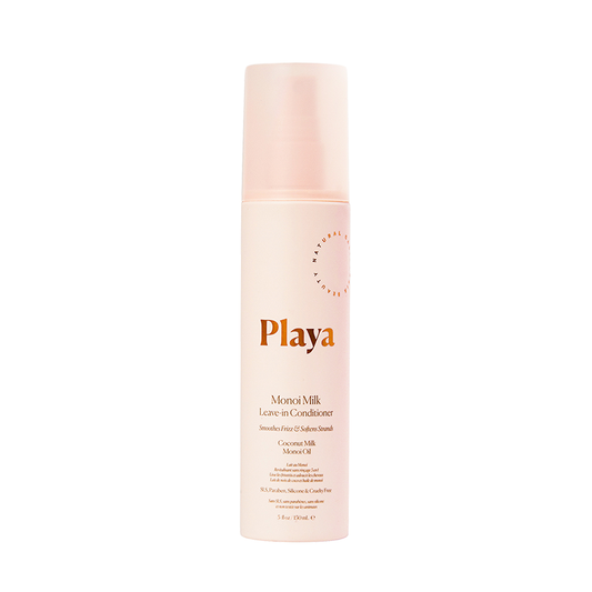 Playa Monoi Milk Leave-in Conditioner Coconut Milk Monoi Oil 5.8 Fl Oz (150 ml)