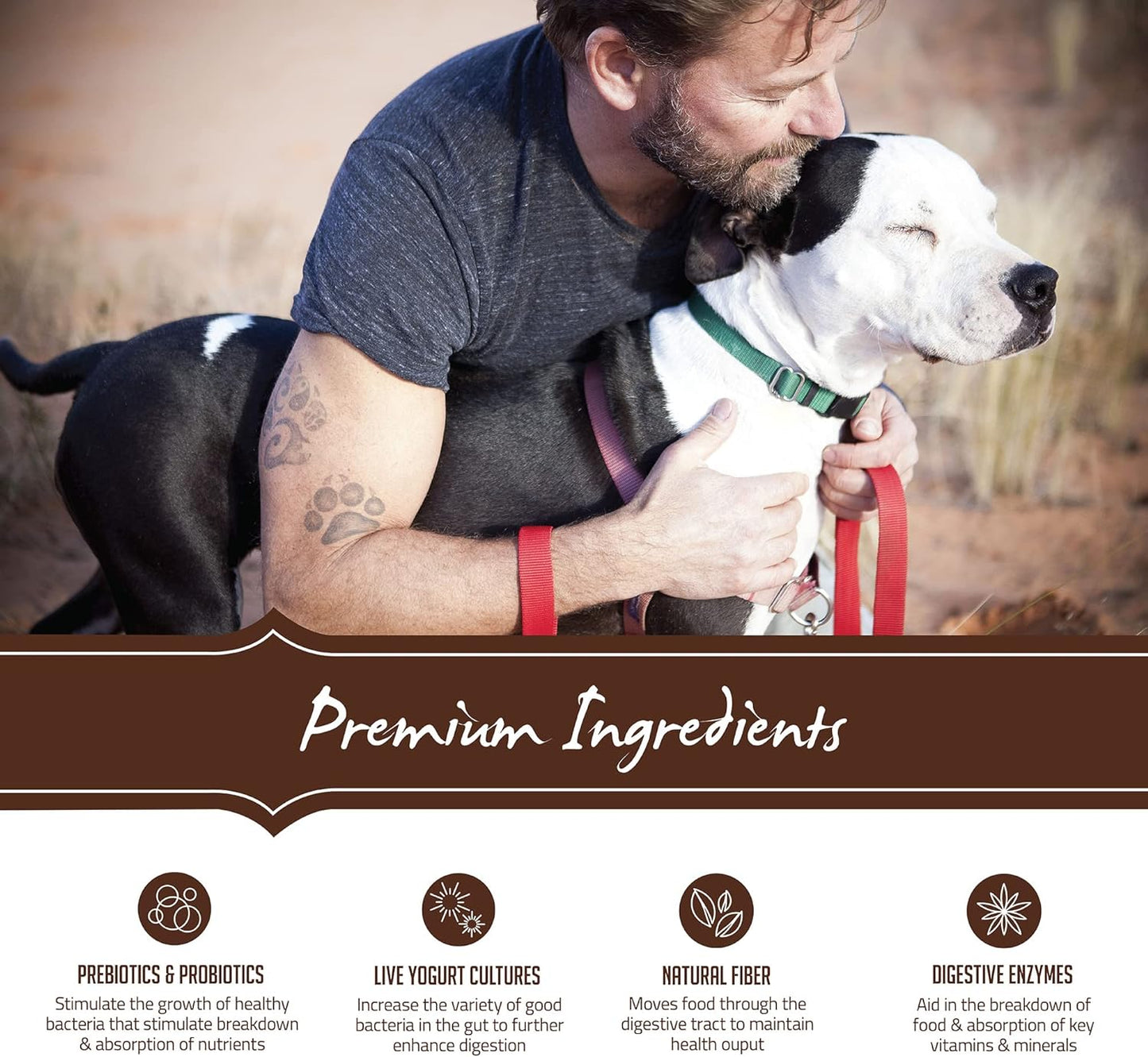 Holistic Select Dry Dog Food For Small & Mini Breed Puppies 1.81kg (4 lbs)