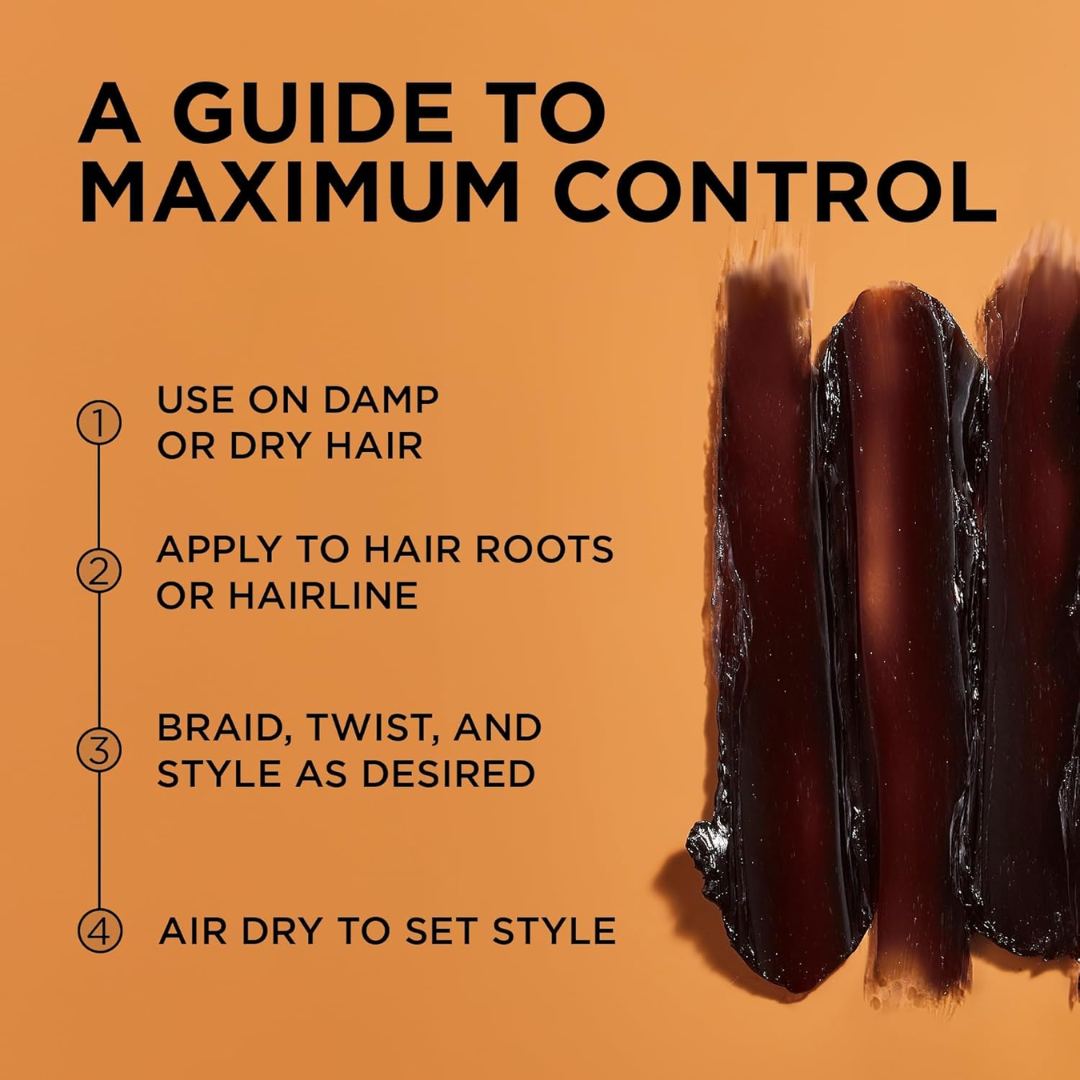 African Pride Black Castor Miracle Extra Hold Braid, Loc & Twist Gel, 227 g / 8 oz