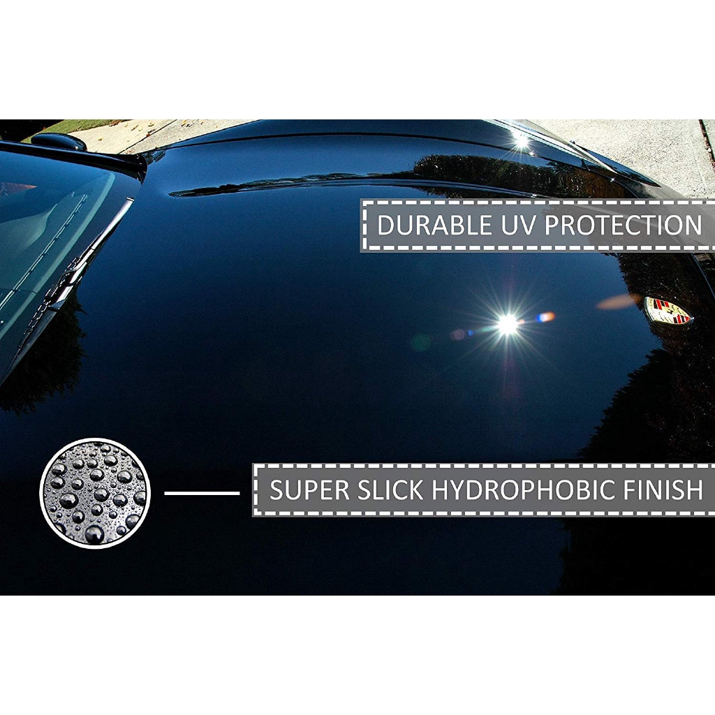 CarGuys Hybrid Wax Sealant with Liquid Carnauba for Shine on All Types of Surfaces, 18 oz Kit