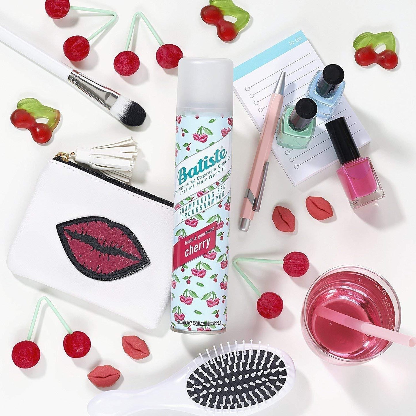 Batiste Dry Shampoo 200ml (Fruity and Cheeky Cherry) PACKAGING MAY VARY