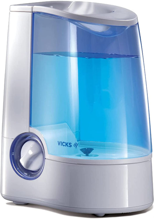 Vicks Warm Mist Humidifier Medium to Large Rooms 1.0 Gallon Capacity V745WB 120V