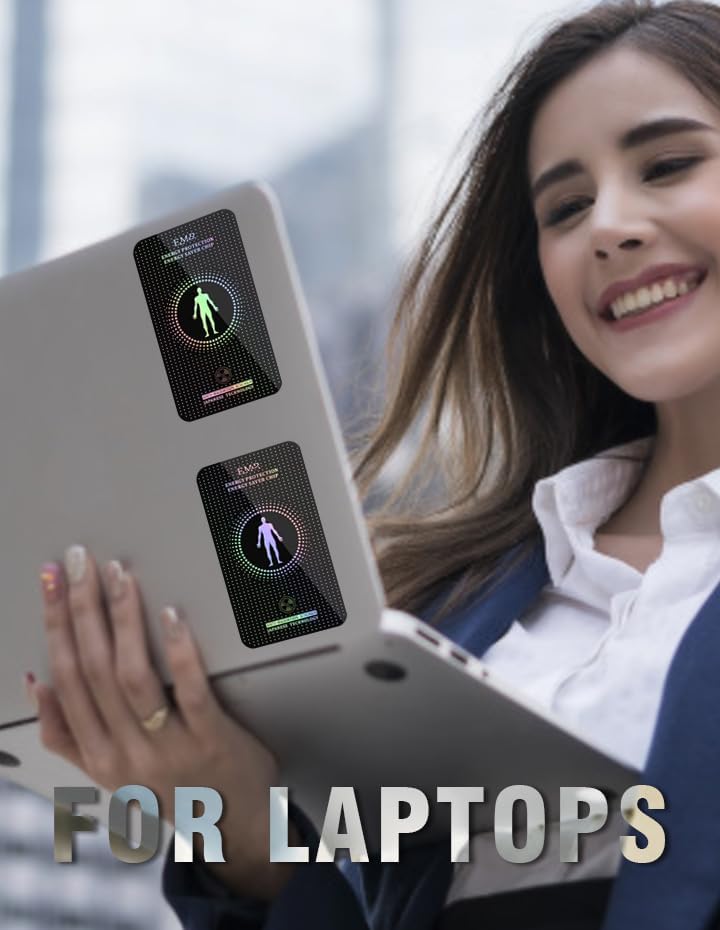 EMR Protection Anti-Radiation Sticker For Devices 4.2 x 2.4 x 0.015 Inches