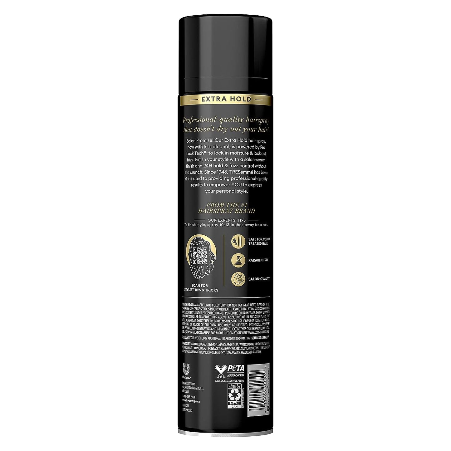 Tresemme Used By Professional Extra Hold Hair Spray Pro Locktech 14.6 oz / 413g