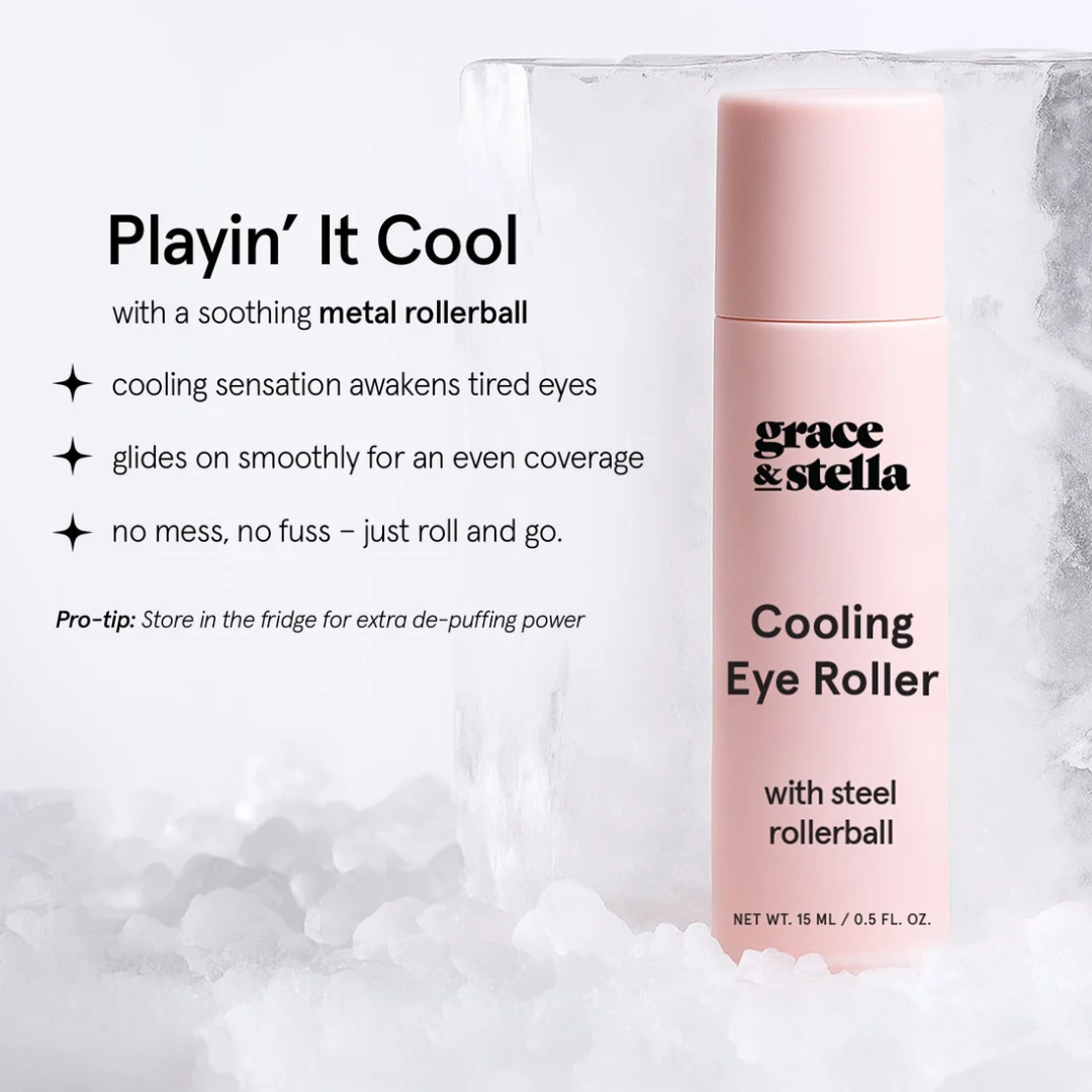 Grace & Stella Cooling Eye Roller, 15 ml / 0.51 oz