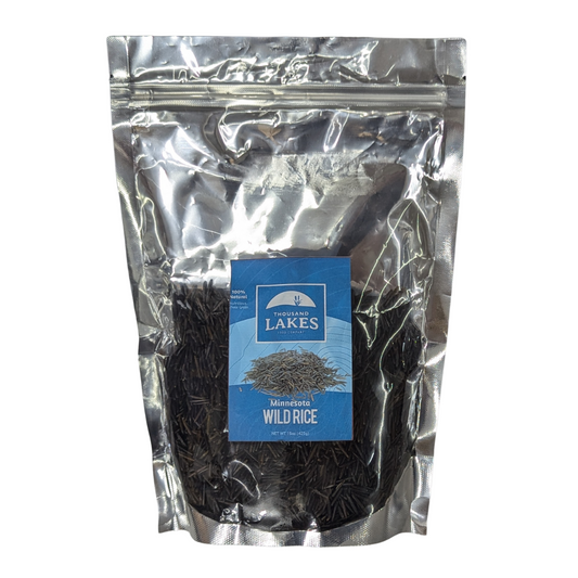 Thousand Lakes Minnesota Grown 100% Wild Rice All Natural - 15 Oz/500 Grams