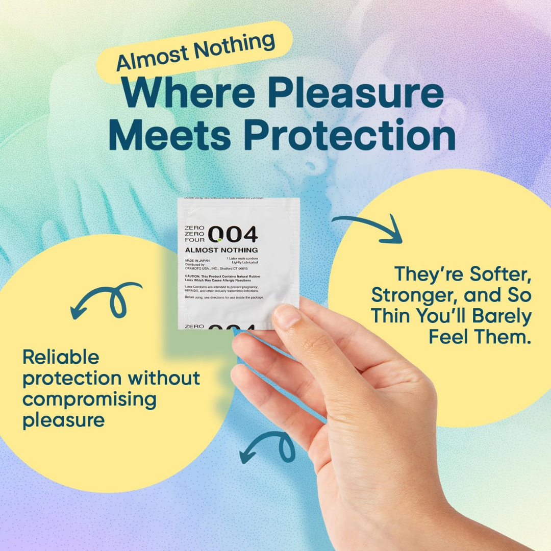 OKAMOTO 004 Almost Nothing, 24 Latex Condom