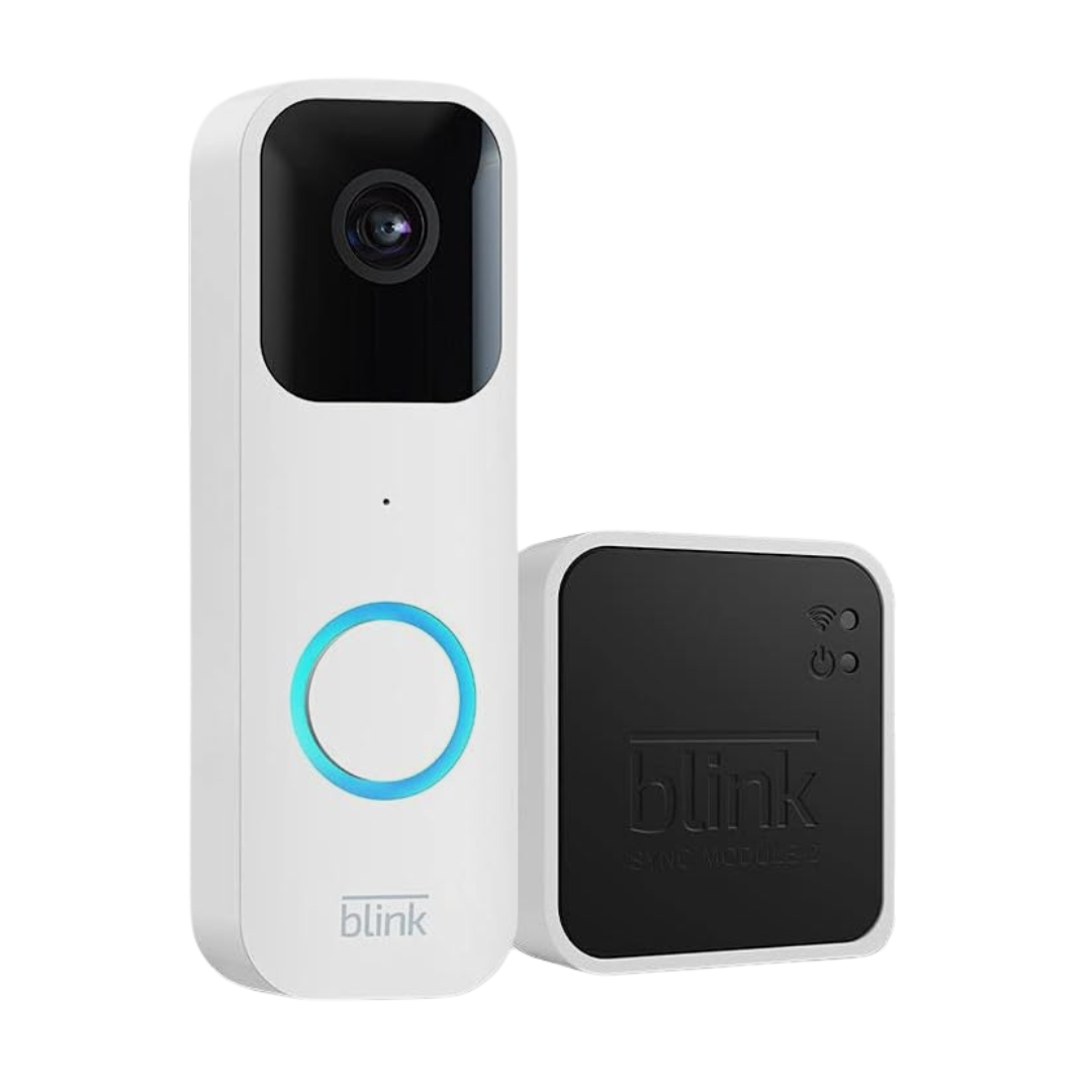 Blink Video Doorbell + Sync Module 2 Smart Security Camera