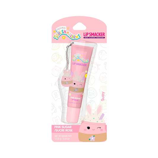 Lip Smacker Original Squishmallows Suey Pink Sugar Lip Balm, 7.4 g / 0.26 oz