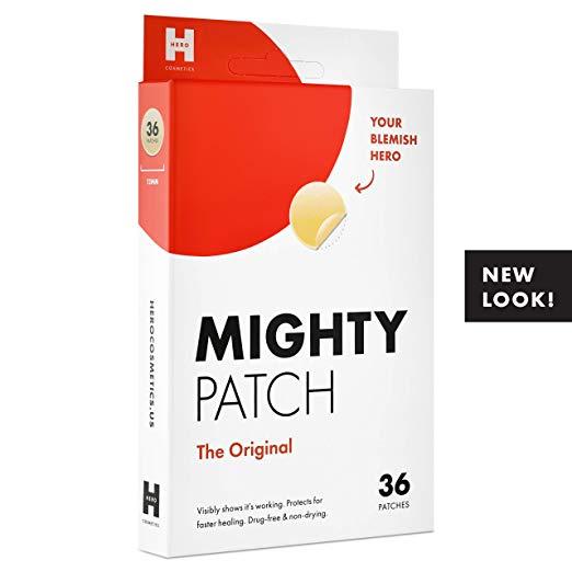 Mighty Patch Original, Hydrocolloid Acne Pimple Patch Spot Treatment (36 count)