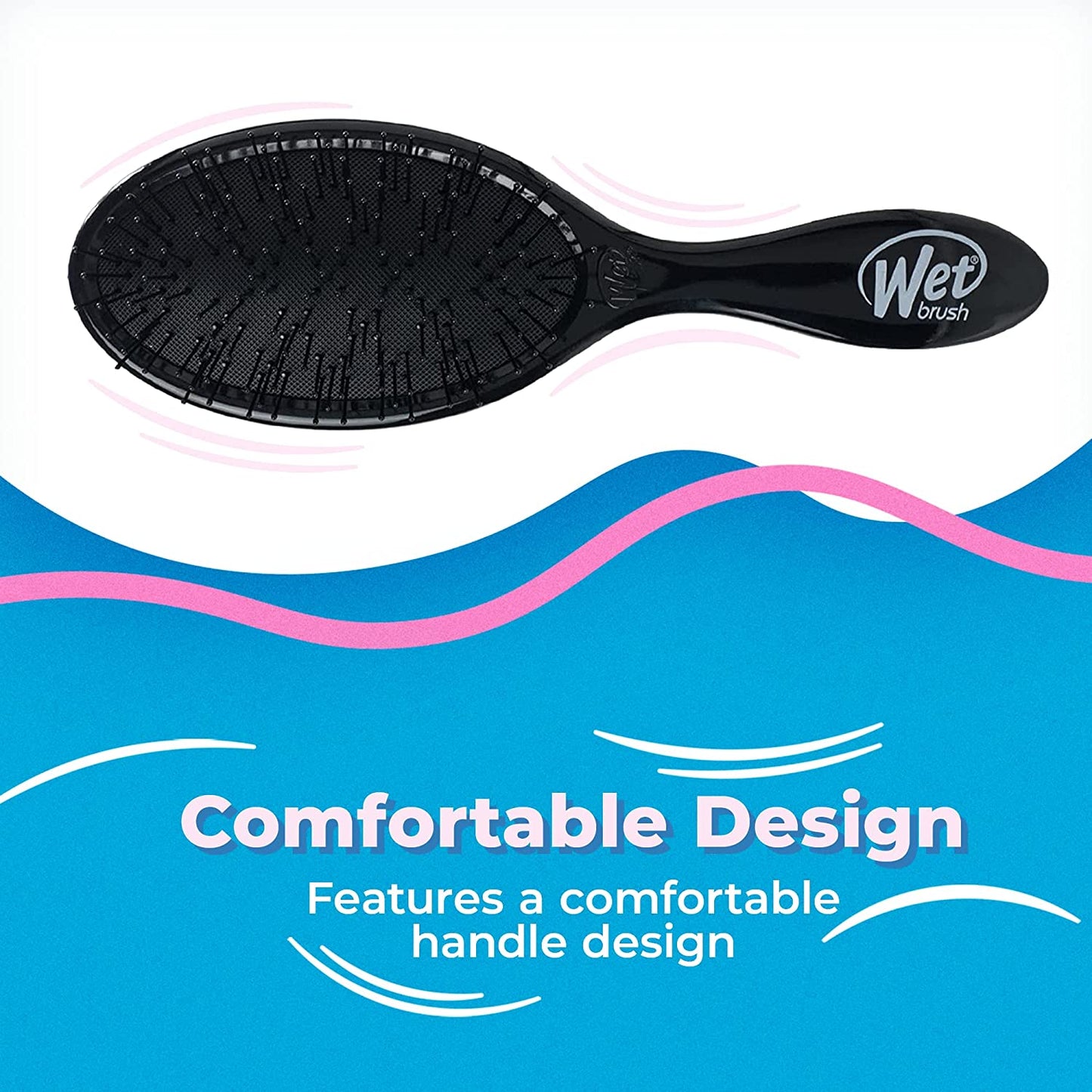 Wet Brush Ultra - Soft IntelliFlex Bristles Glide Through Tangles For All Hair Types