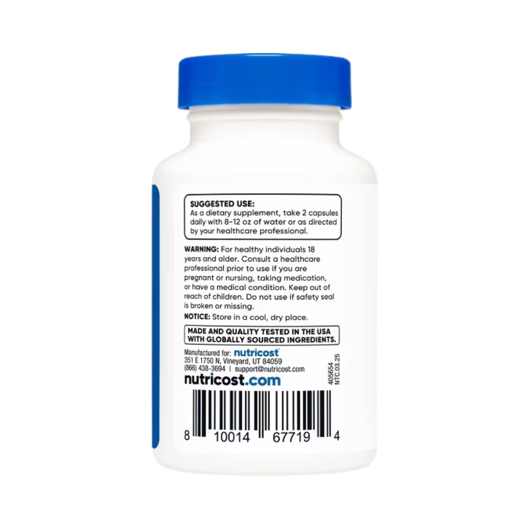 Nutricost HMB 1,000 mg, 60 Capsules