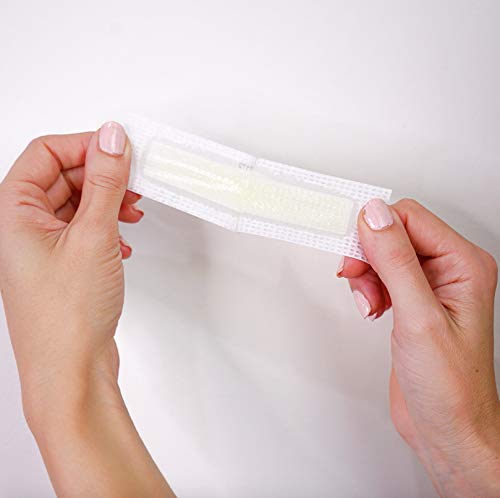 Nad's Facial Wax Strips + 4 Calming Oil Wipes Waxing Kit, 20 Count