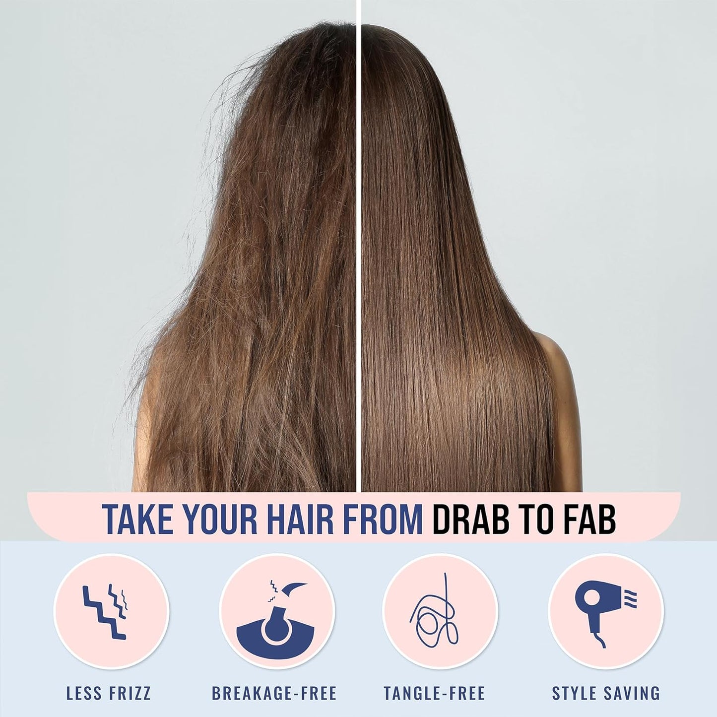 Blissy 100% Pure Mulberry Silk Pillowcase with Hidden Zipper (Queen, Champagne)