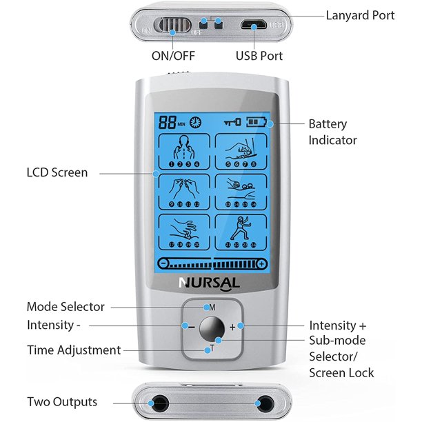 Nursal 24 Modes TENS Massager