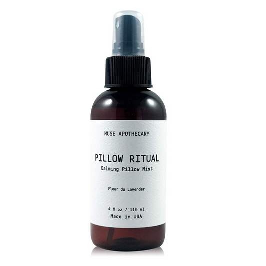 Muse Apothecary Pillow Ritual Calming Pillow Mist Fleur Du Lavender 4 Fl Oz (118ml)