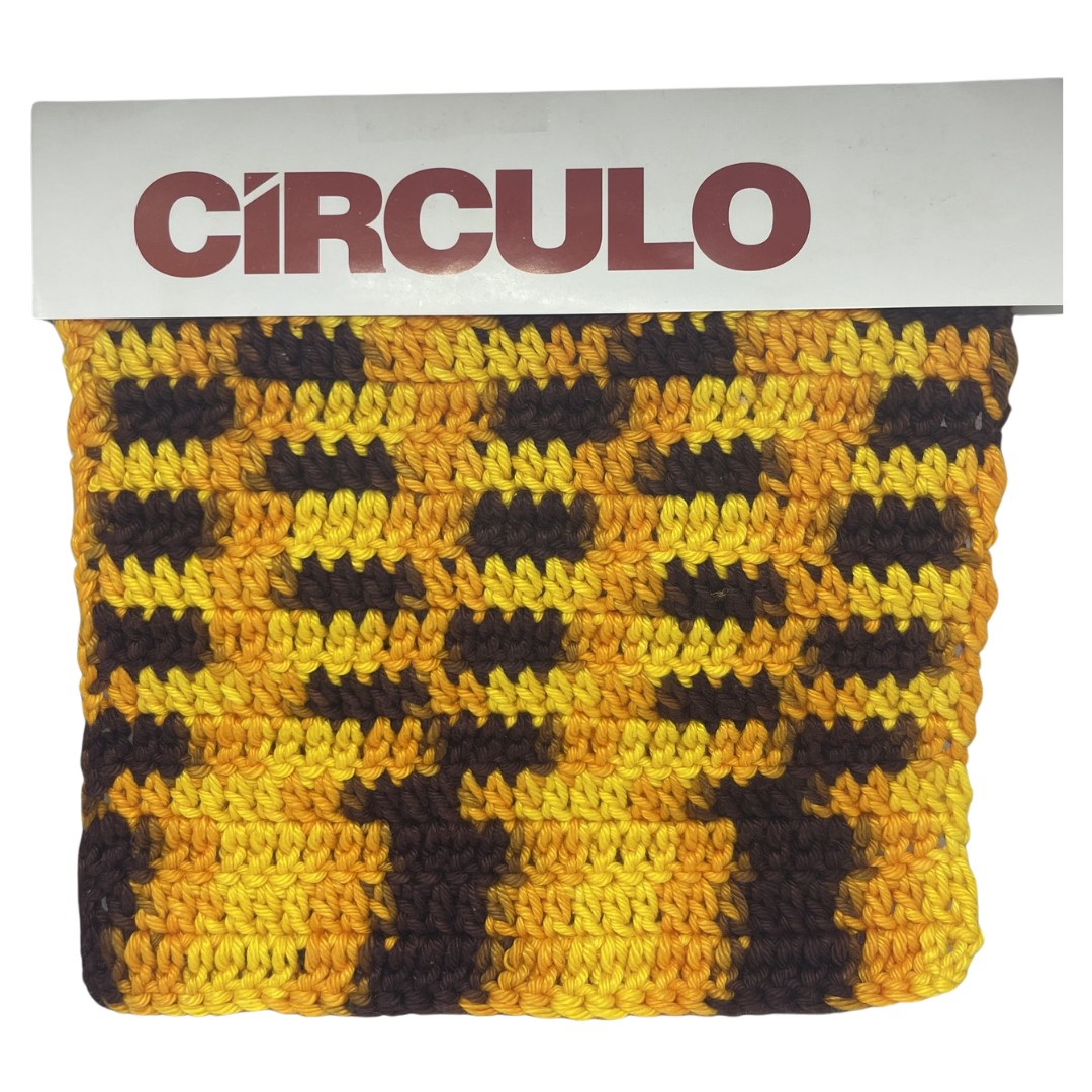 Circulo Barroco Multicolor Premium Knitting Pattern Sample