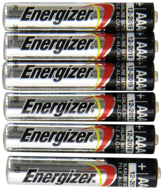Energizer 6 NEW AAAA Batteries