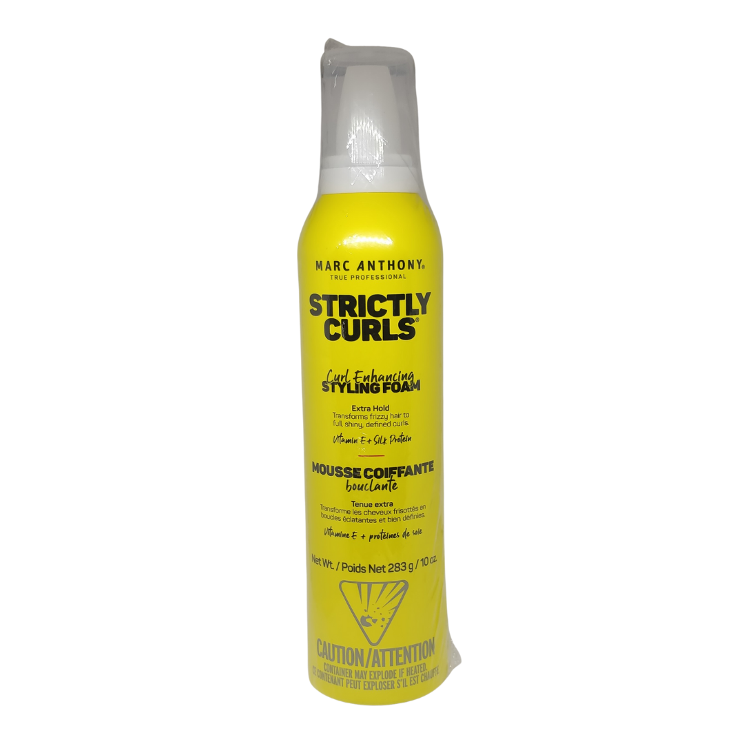 Marc Anthony Strictly Curls Curl Enhancing Styling Foam Extra Hold, 283 g / 10 oz