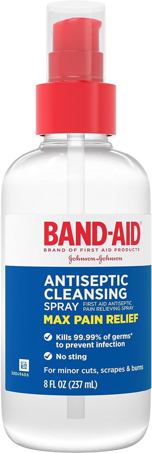 Band-Aid Antiseptic Cleansing Spray 8oz (237ml)