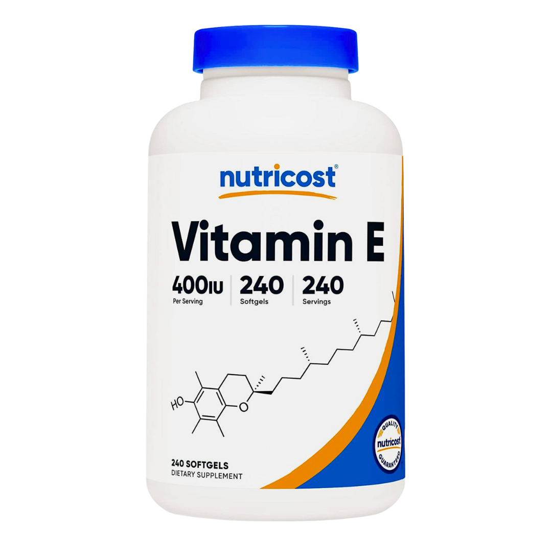 Nutricost Vitamin E 400IU Supplement 240 Softgels