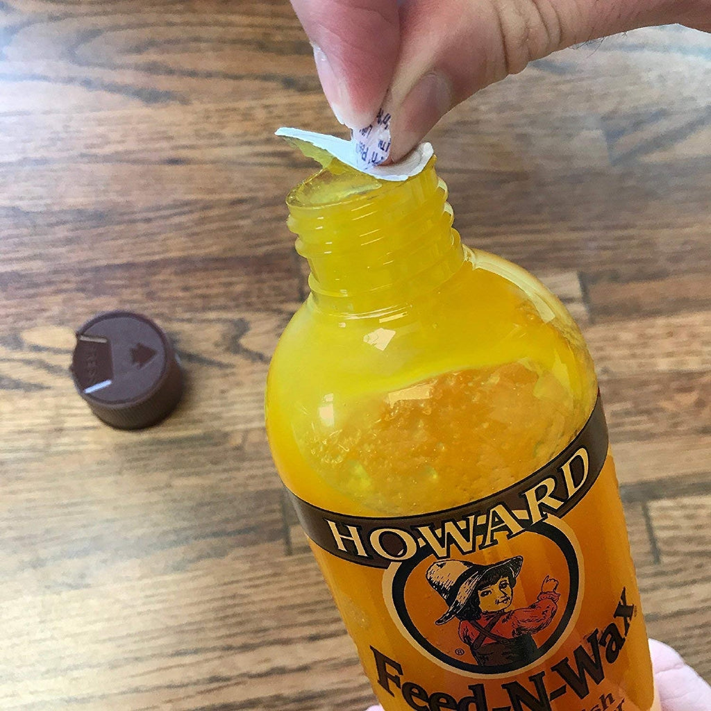 Howard Products Wood Polish & Conditioner, 16 oz, Orange Oil