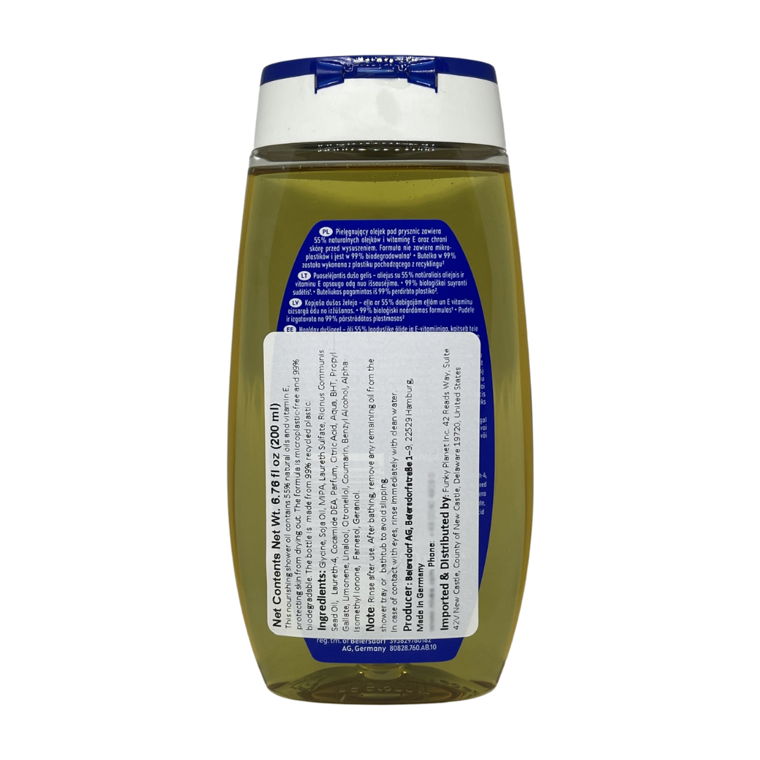 Nivea Rich Care Shower Oil, 200 ml