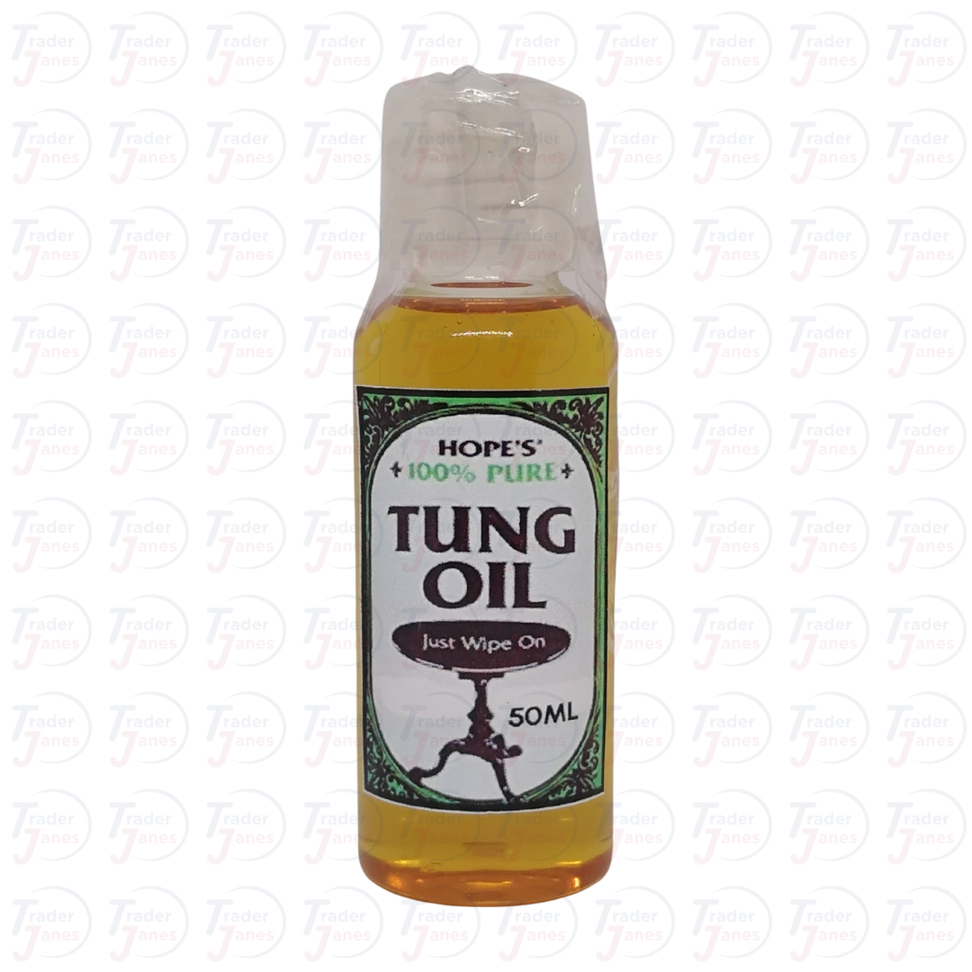 Trial Size Hope's Pure Tung Oil Wood Finish, 50 ml