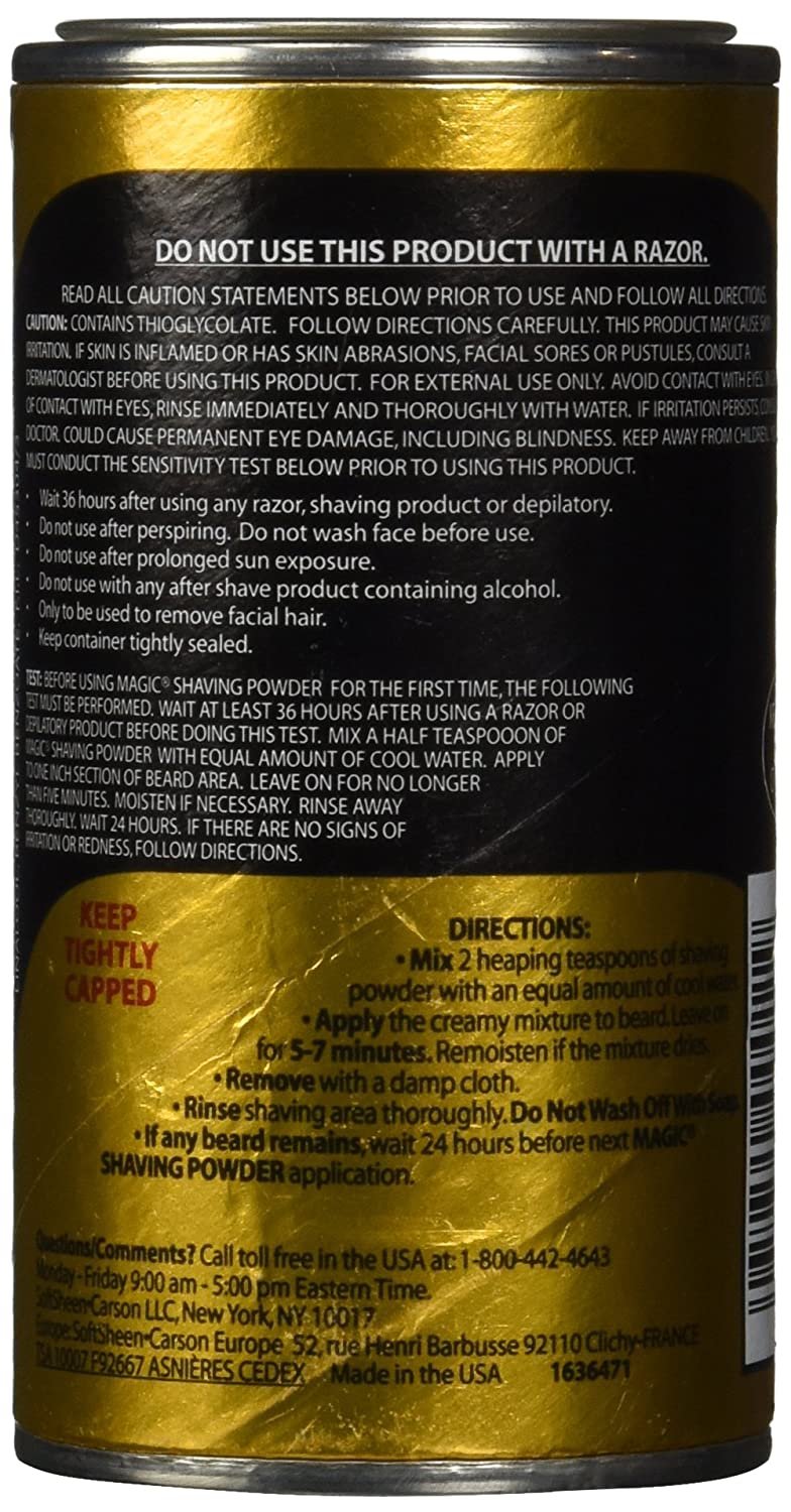 Soft Sheen-Carson Magic Shaving Powder Fragrant Depilatory - 127g