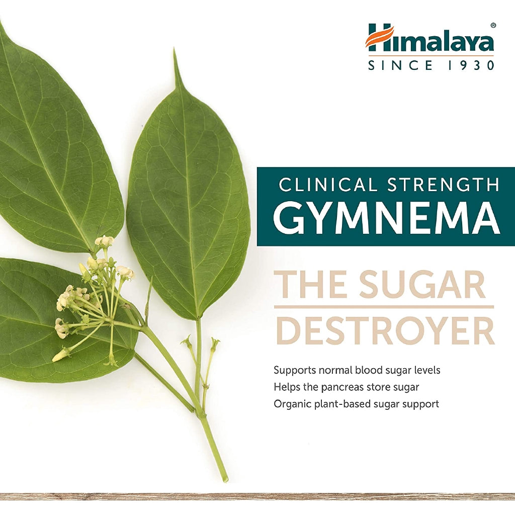 Himalaya Organic Gymnema Sylvestre for Blood Sugar Support, 60 Caplets