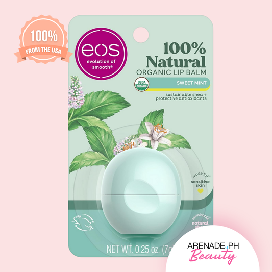 EOS Natural Shea Smooth Lip Balm, Sweet Mint 7 g / 0.25 oz