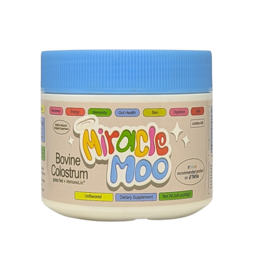 Miracle Moo Bovine Colostrum Unflavored Supplement 3.81oz / 108g