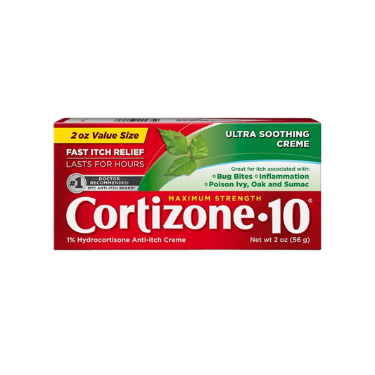 Cortizone 10 Plus Ultra Moisturizing Anti-Itch Crème 2 oz