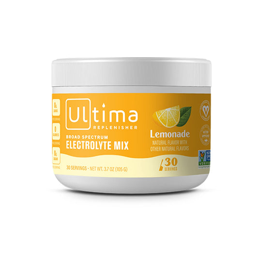 Ultima Replenisher Broad Spectrum Electrolyte Mix Lemonade 30 Servings -  105g