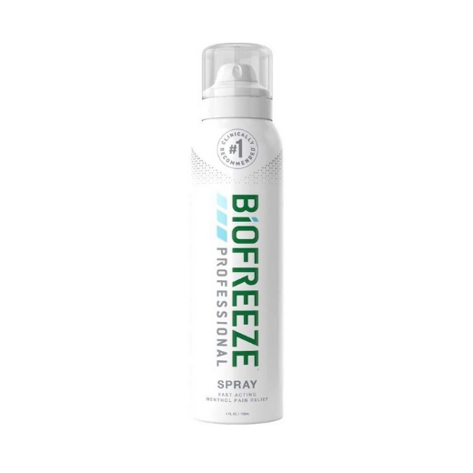 Biofreeze Professional Spray, Aerosol Spray, Colorless, 4 oz. / 118 ml