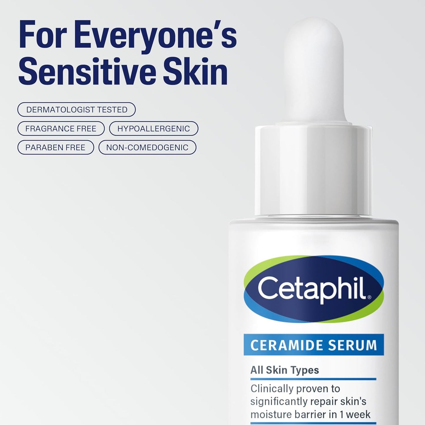Cetaphil Ceramide Serum for All Skin Types, 30 ml / 1 fl. oz.
