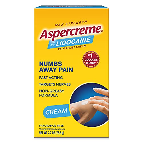 Aspercreme  Pain Relieving Cream  2.7ounces *Odor Free*