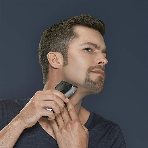 Braun MG5090 Men's Electric Shaver / Styler / Trimmer, 3-in-1 Ultimate Hair Clipper, Wet & Dry