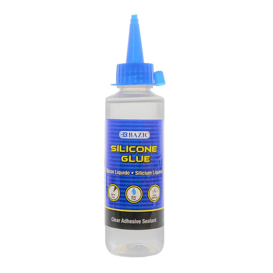 Bazic Silicone Glue Clear Adhesive Sealant 3.38 fl oz / 100ml